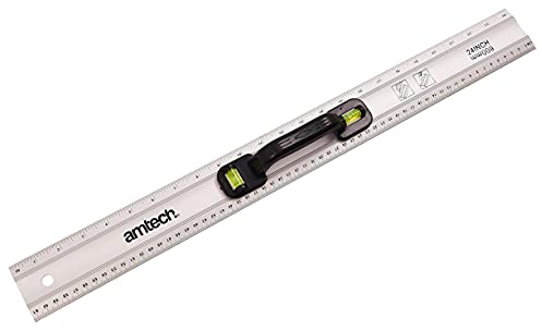 Amtech P4035 600mm (24) Rule with spirit level