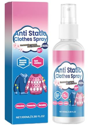 Anti-Static Spray for Clothes 100ml Portable Universal