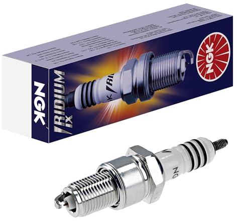 NGK Zündkerze BPR5EIX, 6597 | Iridium IX | 1 Stück | BPR5EIX, 6597 passend für Asia Motors Rocsta 100 80 3 5 6 7