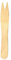 Plastico CD901 Wooden Chip fork (Pack of 1000)