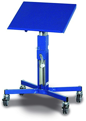 Materialständer mit Handkurbel inkl. 2 Bremsrollen , BxTxH 600 x 407 x 655-1045 mm