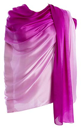 Cyzlann Women's Scarves 100% Silk Long Lightweight Scarfs for women