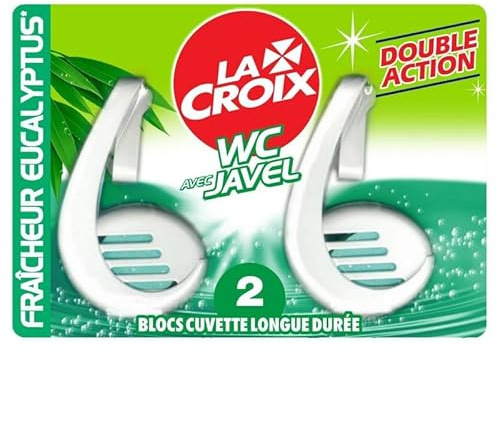 LA CROIX - Bloc Wc Javel 2 Blocs - Lot De 4 - Vendu Par Lot