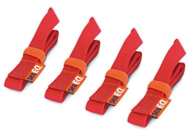 seaEQ YACHTSPORT EQUIPPED Segeleinbinder, Zeising, Segelbinder SR 1600 orange, 4er Set