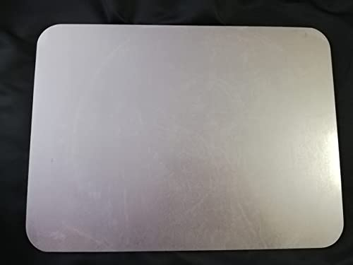 Koch Backstahl - 46 x 38 cm - Massiver Pizzastahl aus 6mm Qualitätsstahl - Für Backofen & Grill - Schnelle Aufheizung & gleichmäßige Hitze - Für knusprige Backofen-Pizza, Brot & Flammkuchen #59