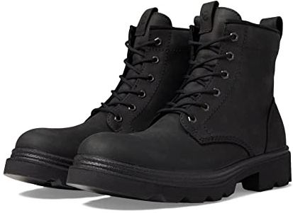 ECCO Uomo Grainer M 6 Inch Boot WpFashion stivali, Nero, 46 EU
