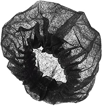 sourcing map Jetable Microphone Couverture Mic Pare-brise Couvertures Non Tissu Noir pour Handheld Microphone, Paquet 50