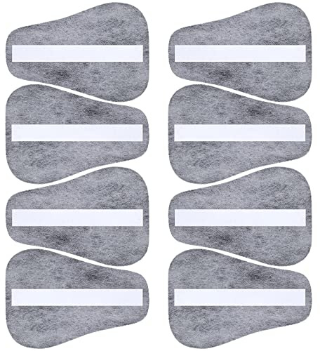 Jutom 8 Pcs Charcoal Underwear Flatulence Pads Deodorizer Women Men High Absorption Charcoal Pad Flatulence Filtering Absorb Odor Unpleasant Smells for Adults Home Car Pet Bathroom Basement(Gray)