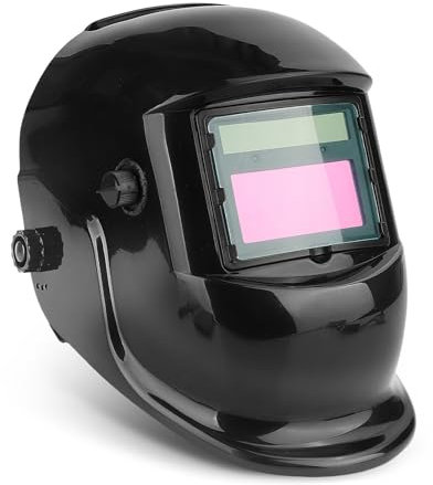 Youyijia Auto Darkening Welding Mask - Adjustable Shade Welders Mask for TIG MIG ARC Welding - Solar Powered Welding Helmet