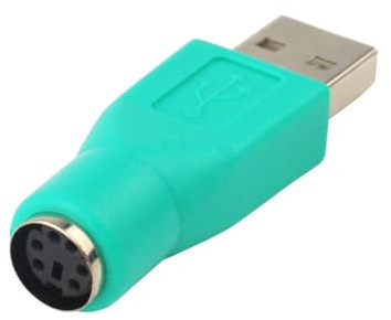 Veemoon Adattatore Usb Maschio a Femmina Convertitore Tastiera E Mouse Compatibile Usb 1.1 E 2.0 Senza Driver Facile Installazione Per Pc Laptop