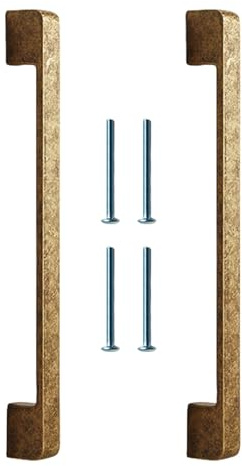 UNTERING 1 par de pomos de aleación de zinc para armarios de cocina, tiradores de puerta de armario, pomos de cajón vintage, accesorios de muebles de aleación de zinc para decoración de muebles