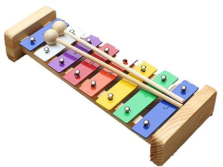 SPYMINNPOO 8-Noten-Xylophon, Pädagogisches Musikinstrument für Kinder, Präzises, Klares Klangentwicklungs-Percussion-Spielzeug für den Heimgebrauch Im Kindergarten