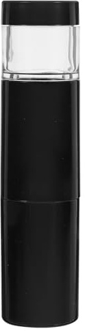 Brocha de Maquillaje Automática para Rubor y Polvos, Portátil Negra | Fibra y Plástico, Uso y Cómodo, para Kit de Maquillaje de Mujer