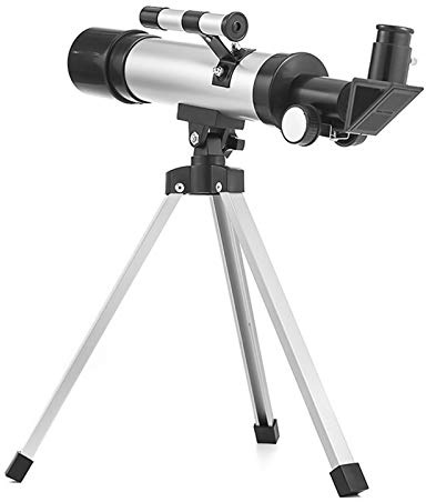 Generic Astronomiskt Teleskop för Barn och Nybörjare, 90X Förstoring med Finder Scope, Stativ, 20 Mm och 6 Mm Okular, Lättvikts Bärbart Teleskop för mån- och Stjärnobservation