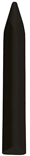Jovi – Dreieckigen Wachsmalstifte Triwax, Etui 12 Wachsmalstifte, Schwarz (97310)