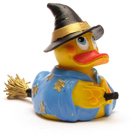 Duckshop I Badeente Hexe I Quietscheentchen I Quietscheente I Geschenk Halloween I Präsent Sammler