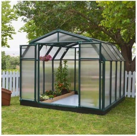 Canopia Serre de Jardin en Polycarbonate Rion Hobby Gardener 7,07 m², Ancrage au Sol Non