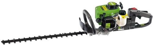Draper Expert 22.5cc Petrol Hedge Trimmer 750W | 2 -Stroke 7000rpm Engine | 500mm x 30 mm Cutting Length | Double Action Blades | Easy Start Priming Bulb| Pruning Gardening Tool | 32319