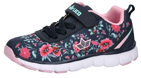 Lico Mädchen Zonnebloem Vs Sneaker, Marine Türkis Rosa, 37 EU