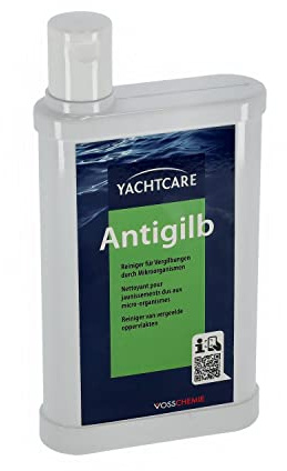 wellenshop Yachtcare Anti Gilb 500ml, GFK und Gelcoat Reiniger Antigilb für Boot & Wohnmobil