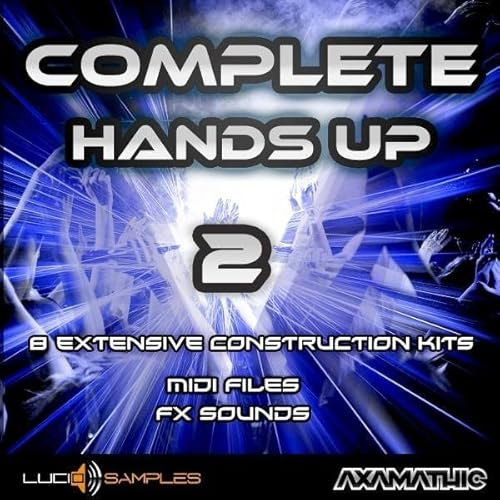 Dj Sample Pack Complete Hands Up Vol. 2, c’est 8 construction kits avec des éléments charactéristiques pour la musique Hands Up : mélodies énergiques (aussi des | AIFF + MIDI Files Download