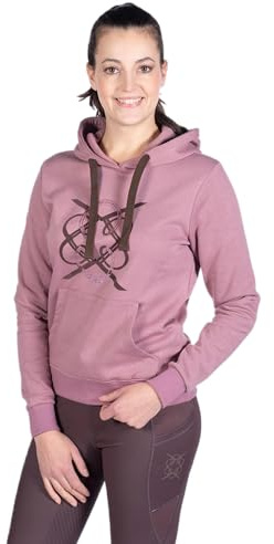 HKM Arctic Felpa con Cappuccio, Lilla, L Unisex-Adulto