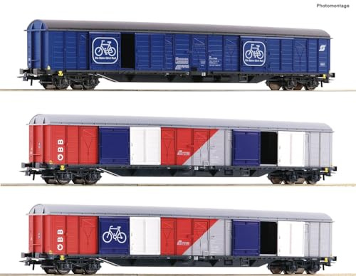 Roco 77022 H0 3er-Set Fahrradtransport der ÖBB
