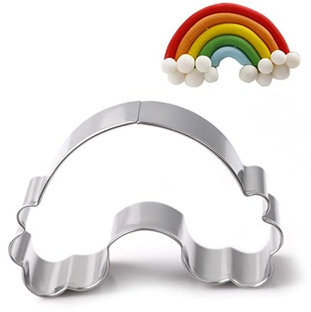 VINTORKY 3Pcs Stainless Steel Cutters Set for Pastry Baking, Fondant Mold DIY Biscuit Mould, Cartoon Baking Cutters for Boys and Girls