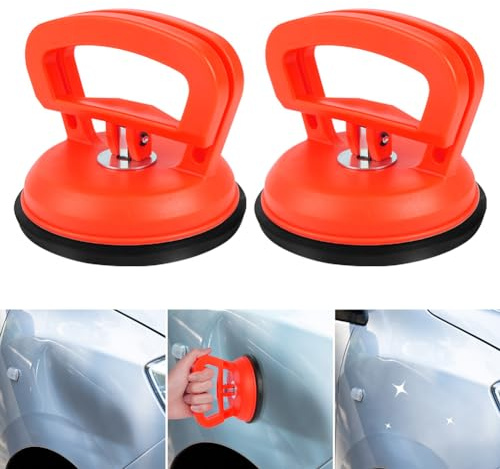 Flintronic Auto Dent Saugnapf, Heavy Duty Saugheber (2er Set), Vakuumsauger Gummisauger, Dent Abzieher, Saug-Näpfe Saugnapfhalter Saug-Heber zum Anheben und Entfernen von Glas, Computer-Bildschir (2L) | Vakuumsauger, Dent Abzieher, Saug-Näpfe Saugnapfhalter Saug-Heber zum Anheben und Entfernen von Glas,-Bildschir (2L)