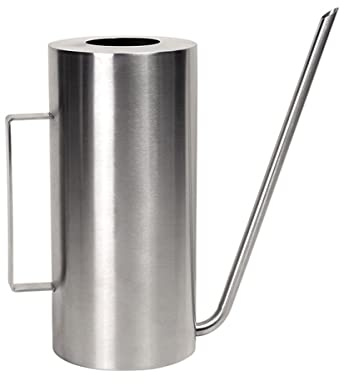 Yuehuamech 50oz/ 1. 5L Indoor Pflanze Gießkanne Edelstahl Langer Auslauf Unbedeckte Gießkanne Bonsai Gießkanne Mini Gießkanne für Indoor Outdoor Pflanzen Garten Blume
