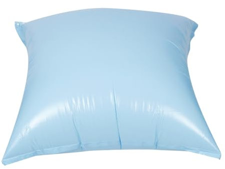BCOATH Aufblasbares Poolkissen Für Winter Pool Zubehör PVC Luftkissen Für Schwimmbäder Leicht Zu Verstauen Und Aufzublasen Langlebiges Kissen Für Aufstellpools