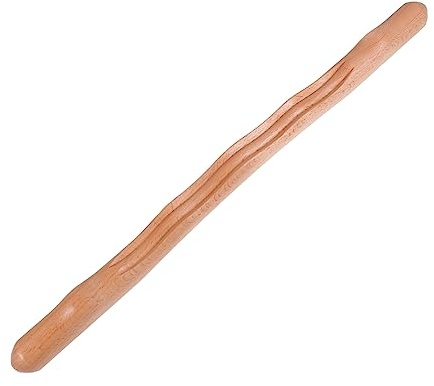 KOMBIUDA 1Stk Massagestab durchblutung fördern sabberlack face massage uyanis masallari Kratzstange Schönheitssalon Massagegerät Fußmassagegerät Massagegerät aus Holz Schrottstock Buche