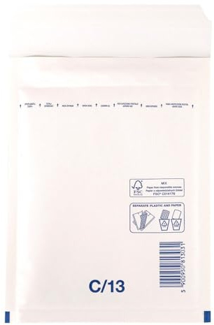 VEPATIM 100 BUDGET Luftpolstertaschen 3/C-13 150x215mm weiß