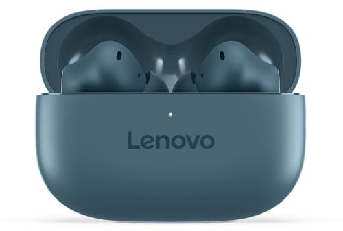 Lenovo TWS Earbuds Yoga PC Edition Tidal Teal Active Noise Cancellation Bluetooth 5.3 Wireless Earbuds ENC 3-Mic Clear Calls AI EQ Mode Switch for Gaming, Movies, Music, and Meetings