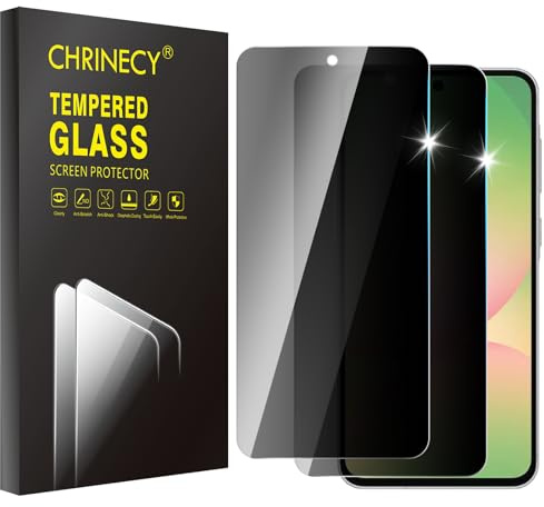 2 Stück Blickschutzfolie für Samsung Galaxy A56 5G | Anti-Spy Panzerglas Displayschutz, 9H Hartglas, Kratzfest, Blasenfrei, Hüllenfreundlich