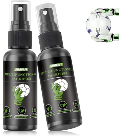 Smdrafy 30ml*2 Grip Spray Torwarthandschuhe, Torwarthandschuhkleber | Football Handschuhe Grip Spray, Goalkeeper Torwarthandschuhkleber