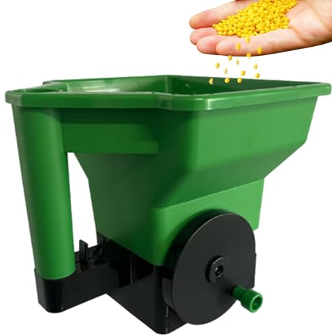 Genérico Esparcidor De Fertilizante Manual - Esparcidor De Césped Manual,Herramienta portátil para Plantar jardín,Herramienta De Jardinería para Césped Flores Y Proyectos Escolares