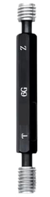 Calibrador de rosca de doble extremo, Calibre de rosca fina métrica 6G M0.8-M4(M1.8X0.35-6G)