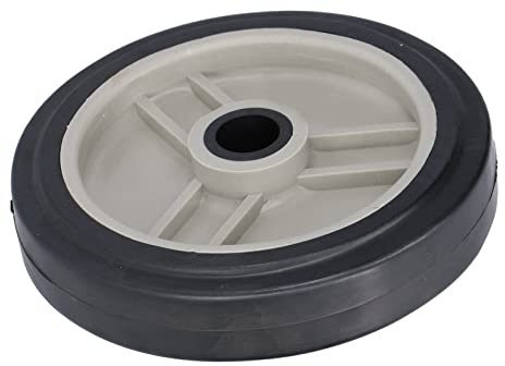Jeffergarden Ruote per Compressori d'aria da 4 Pollici, Materiale ABS con Facile mobilità, Ruote per Carichi Pesanti per il Trasporto di Apparecchiature Industriali