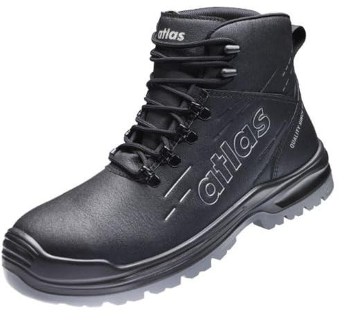 Atlas MAX 500 PRO S3S Sicherheitsschuh Weite 10, Stahlkappe, XP Durchtrittschutz, wasserdicht, rutschhemmend, BAU & Outdoor, ProTraX