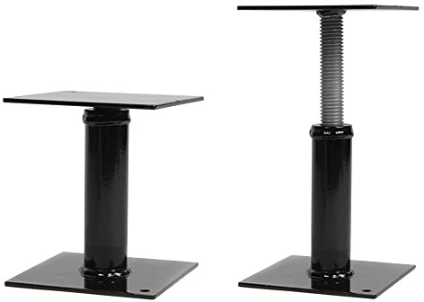 Camco Save-A-Step Brace stabilisiert Wohnmobilstufen, schützt vor Durchbiegen und Verschleiß, belastbar bis 0,5 kg, höhenverstellbar von 11,7–20,3 cm, aus robustem Stahl gefertigt (43681)