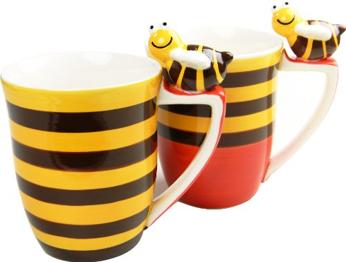 Cha Cult Becher Set Fritzi - Biene - 2 Becher mit je 0,4l Volumen