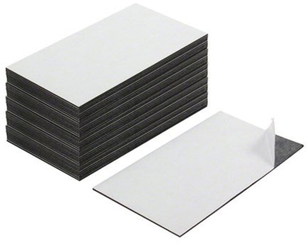Magflex® 89mm Lang X 51mm Breit Visitenkartenmagnet - Standard Selbstklebend (100 Blatt)
