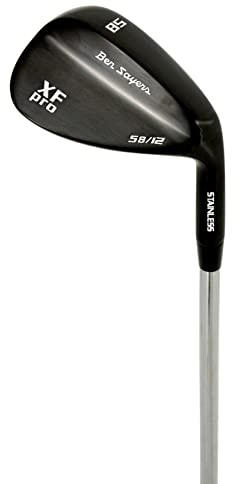 Ben Sayers Golf Mens XF Pro Black Right Hand Golf Wedge 58/12