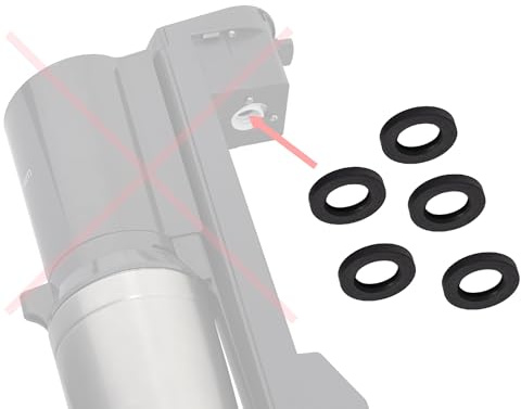 Snapworld-Kaffee 5x Premium Dichtung für Sodastream Brita Cystal Sodaclub | O-Ring zu Wassersprudler auch für Wassermaxx MySodaPop Spudelino und Baugleiche Modelle, Abdichtung C02 Zylinder Blau