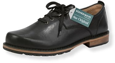 Stockerpoint herr havresko Marvin Oxford, svart Nappa, 47 EU, Svart Nappa, 47 EU