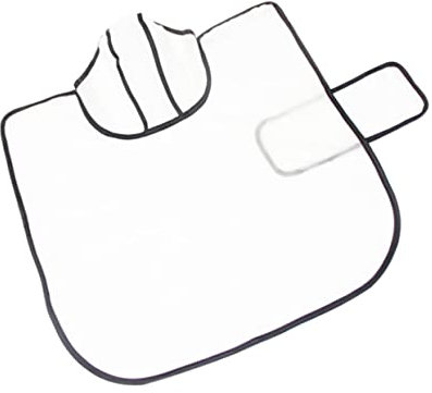 Hunderegenmäntel wasserdicht, Hunderegenmantel, 1 Stück transparente Hunderegenmanteljacke weiß Labrador Pu