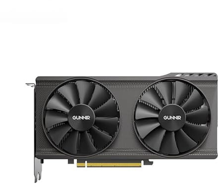 WEELIAO GUNNIR Intel Arc A380 Index Grafikkarte, 2000 MHz Grafikkarte, 6 GB 96-Bit GDDR6, PCIE4.0, 1 HDMI, 3 DP, 2 Lüfter, TBP 75 W
