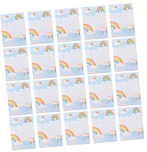 SHOWERORO 20 Stück Babyparty-karten Grußkarten Einladungskarten Segenskarten Babyparty-einladungen Für Feiertage