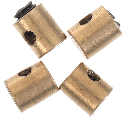 ELAYARD 4 Pcs Motorcycle Brake Cable End Stops and Throttle Lock Pins, Solderless Clamp Bolts for Atv, Quad, and Off-road Scooter Throttle and Brake Cable Assembly